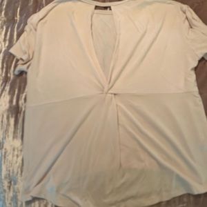 Light pink Athleta Top with cut out back